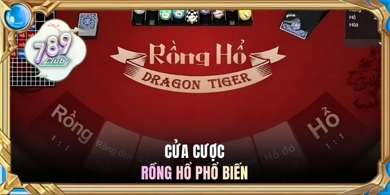 Cửa cược rồng hổ 789CLUB phổ biến