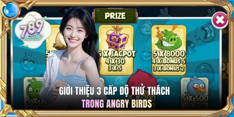 Giới thiệu 3 cấp độ thử thách trong Angry Birds